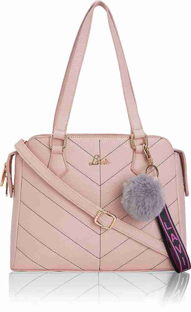 Buy LAVIE Women Pink Satchel D PINK Online Best Price in India