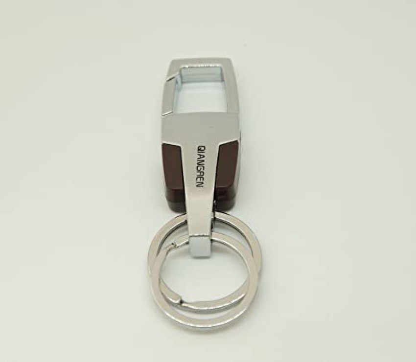 SEMAPHORE Double Ring Hook Locking Key Ring Black & Brown Key Chains Set of  2 for Maruti 800 Key Chain Price in India - Buy SEMAPHORE Double Ring Hook  Locking Key Ring