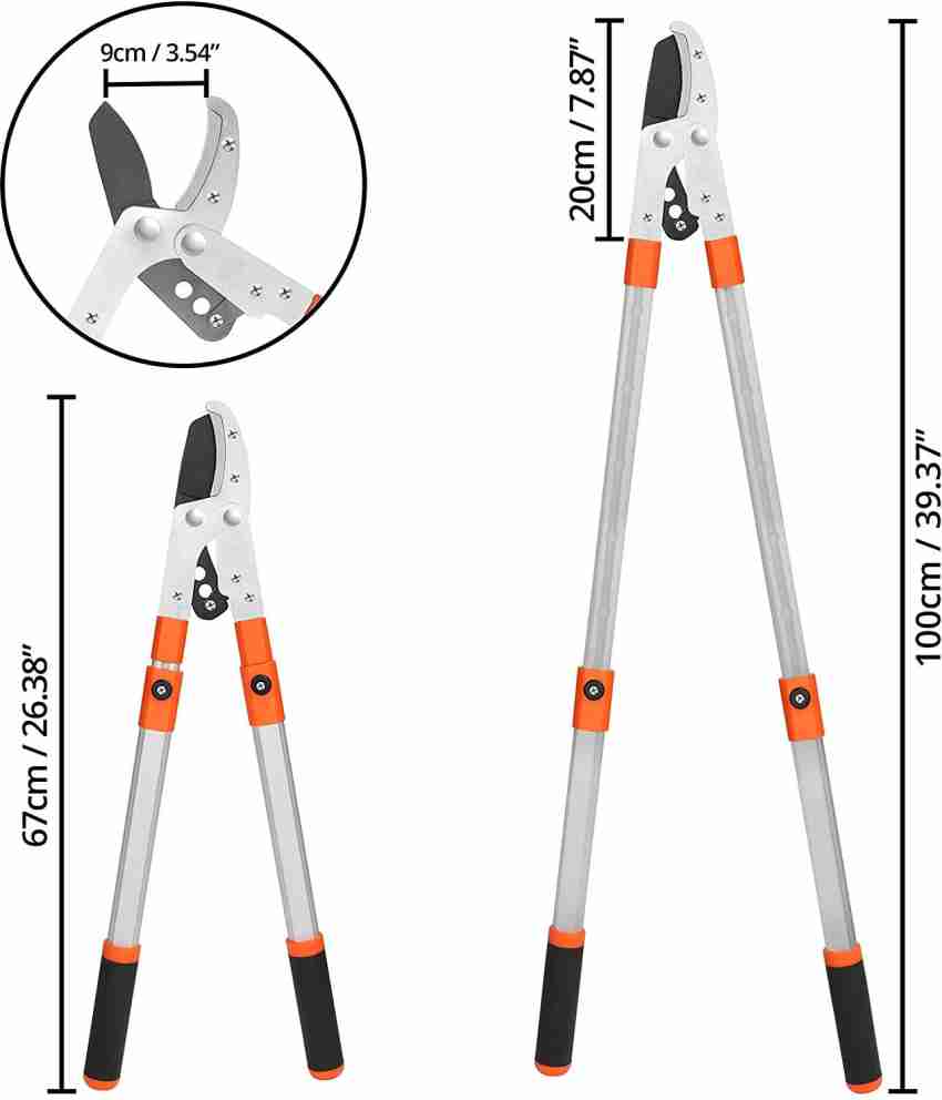 Telescopic on sale branch cutter