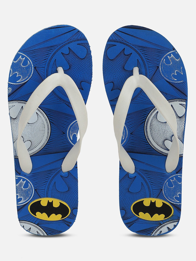 Batman flip flops mens discount