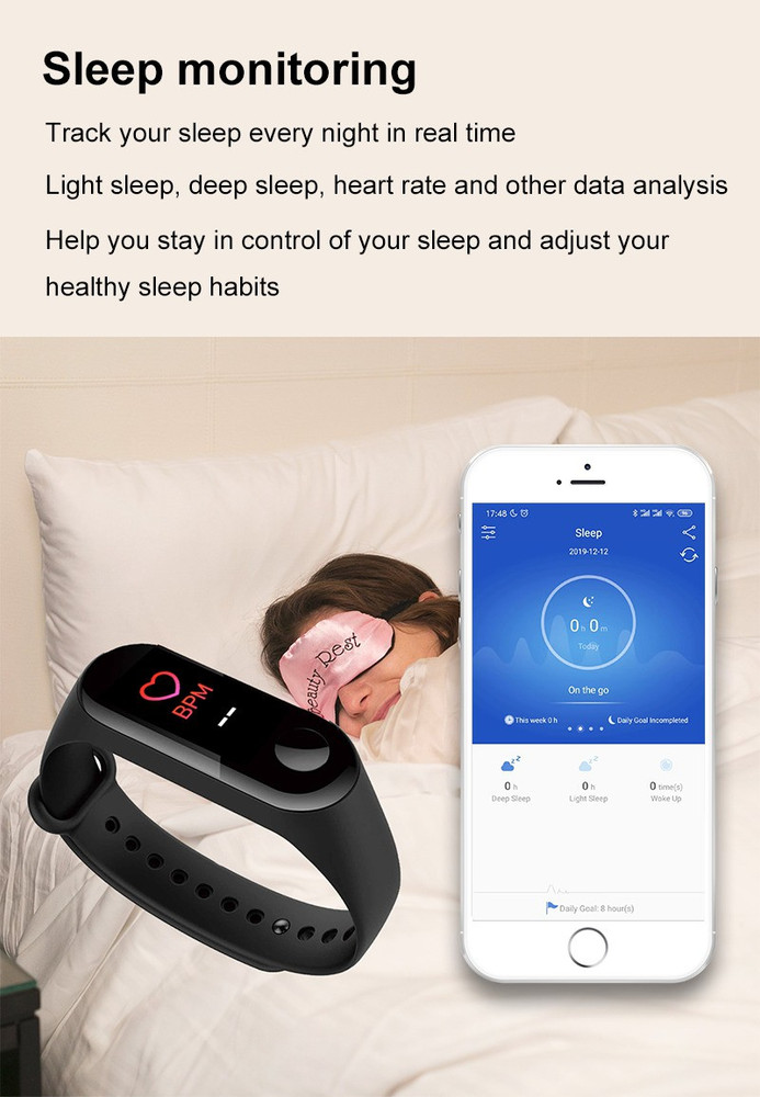 Smart band m3 app sales
