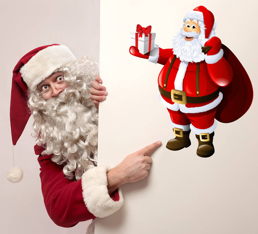 Pvc santa costume on sale