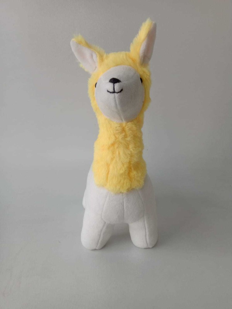 Yellow llama stuffed clearance animal