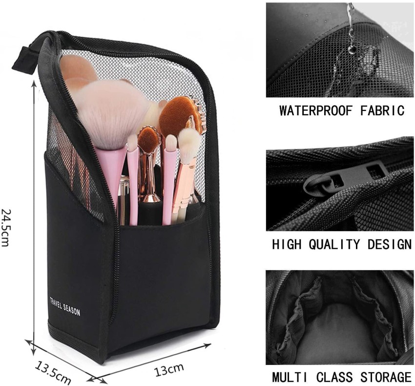 Buy Bronson Professional Makeup Brush Handbag Multi Compartment Organizer  Storage Case Online
