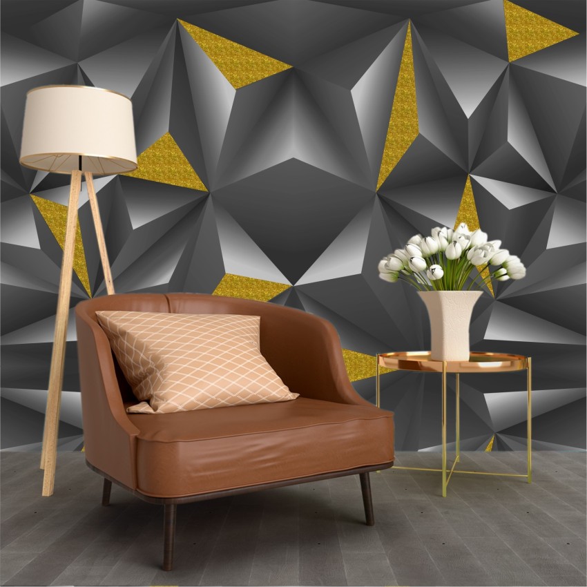 Black And Gold Background Abstract Geometric Shapes Luxury Design WallpaperRealistic  Backgrounds  AI Free Download  Pikbest