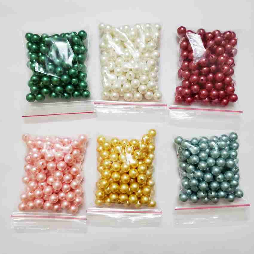 ShopTalk Pearl beads for making jewellery craft set 0f 6 each 100 pieces 10mm Pearl beads for making jewellery craft set 0f 6 each 100 pieces 10mm shop for ShopTalk products in India. Flipkart