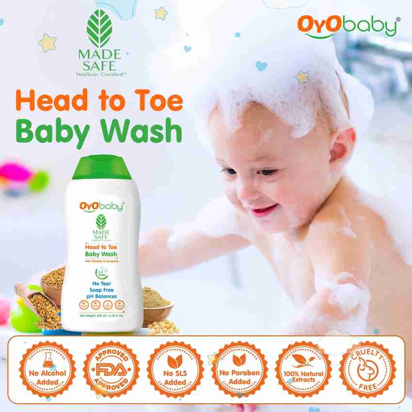 Safest best sale baby wash