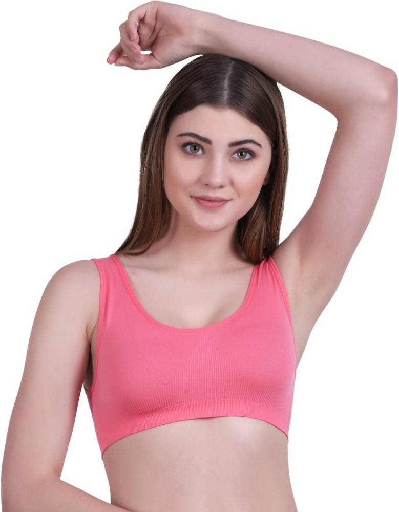 Win Smile Best Quality Lycra Cotton Sports Bra for Girls and Women Women  Sports Non Padded Bra - Buy Win Smile Best Quality Lycra Cotton Sports Bra  for Girls and Women Women