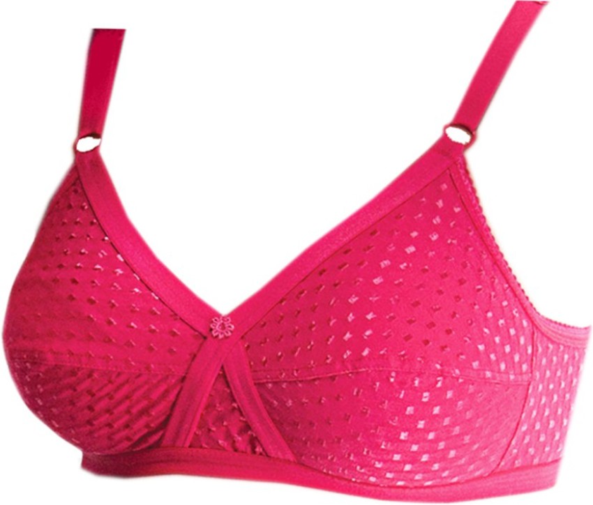 Buy Eve's Beauty Women Pink 30B Cotton Padded Bra (30B) Online at