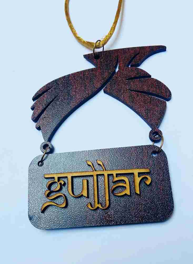 RohanEshop Gujjar Pugdi English Font Wooden Car Hanging Ornament Pendant Car Hanging Ornament Price in India Buy RohanEshop Gujjar Pugdi English Font Wooden Car Hanging Ornament Pendant Car Hanging Or...