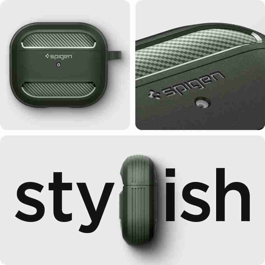 Spigen Rugged Armor Bumper Case for Apple Airpods 3rd generation