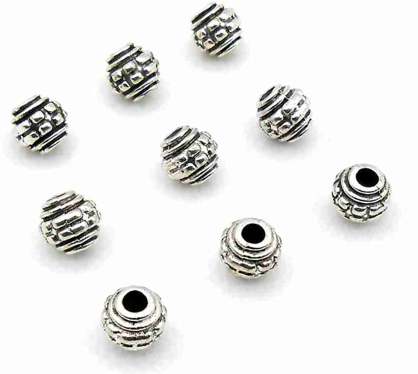 Tibetan silver spacer on sale beads