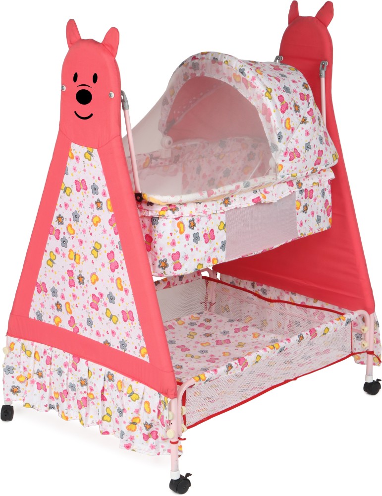 Infanto HAPPY ANGEL BABY CRADLE PALNA SWING JHULA Buy Baby Care Products in India Flipkart