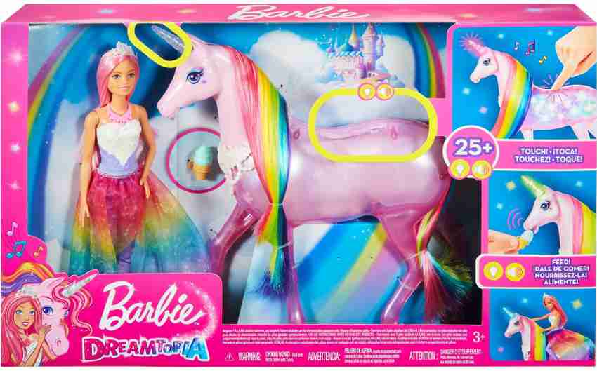 Barbie dreamtopia brush sales n sparkle unicorn stores