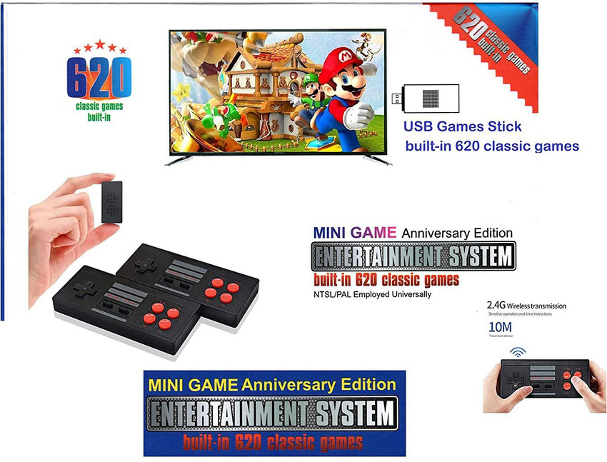 Mini nes console 620 hot sale games