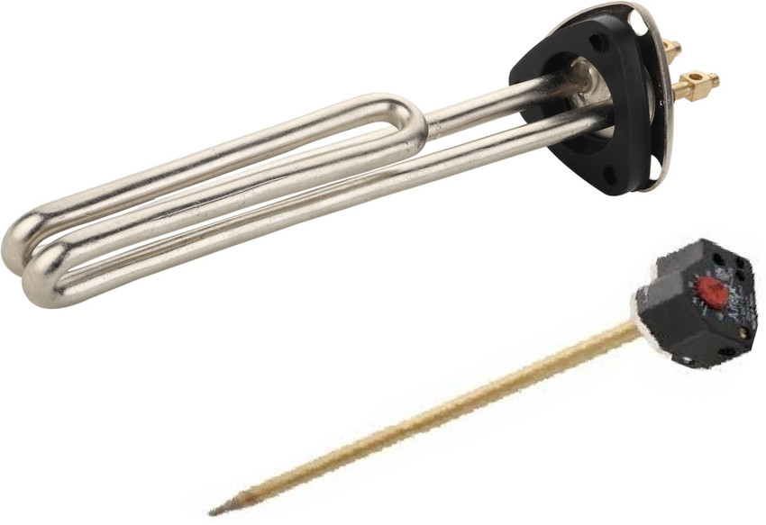 Airex Triangle Type Geyser Heating Element With Thermostat Cut-Off  Electronic Electric Water Heater Geyser Temperature Controlling Sensor 11  Inch + 1500 W Shock Proof Immersion Heater Rod Price in India - Buy