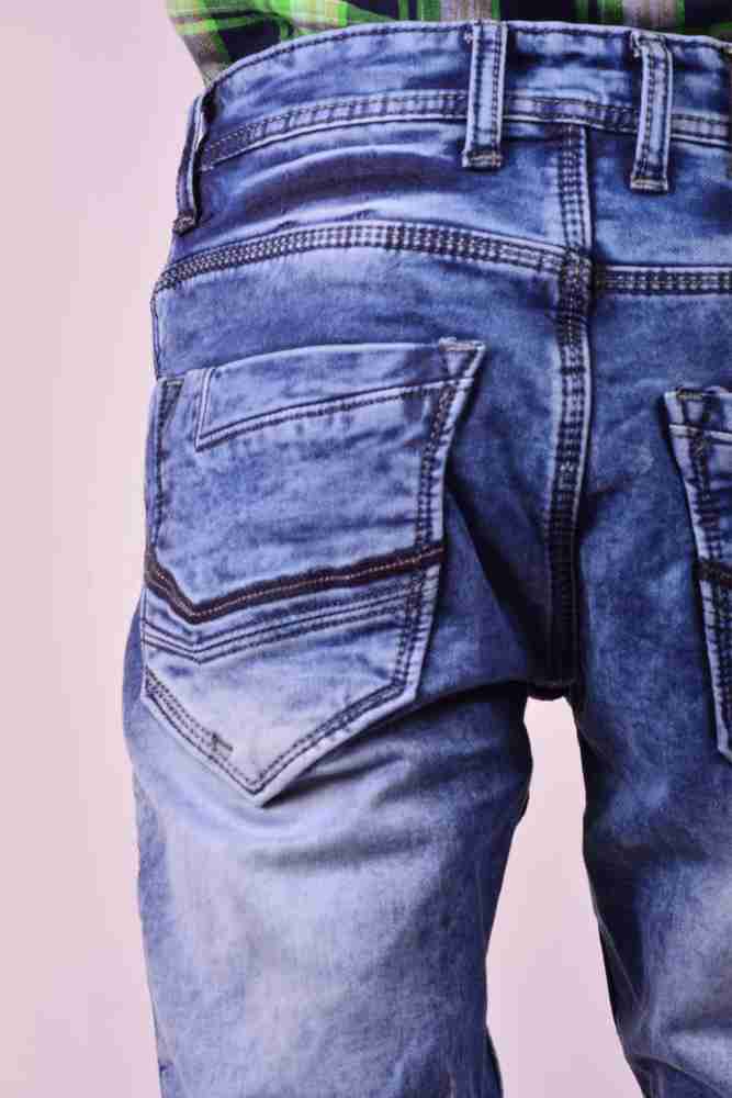 HUNTER DIAMOND Regular Men Blue Jeans Buy HUNTER DIAMOND Regular