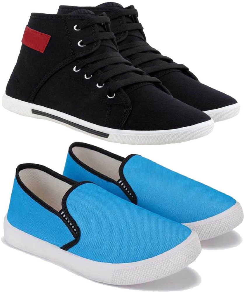 BRUTON Combo Pack Of 2 Casual Shoes Sneakers For Men  Buy BRUTON Combo Pack  Of 2 Casual Shoes Sneakers For Men Online at Best Price  Shop Online for  Footwears in India  Flipkartcom