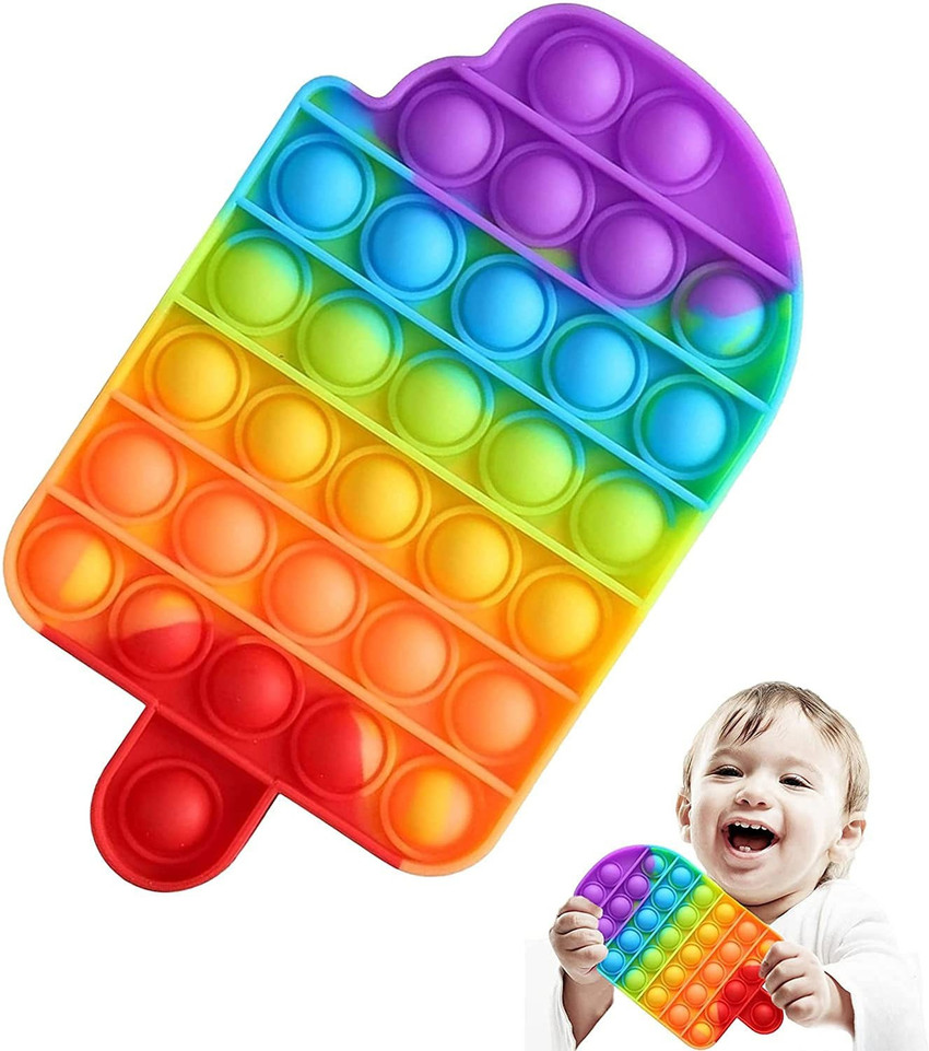 CATALYST Best Buy Rainbow ice Cream Fidget Toys Bubble Fidget Sensory Toy Anxiety Relief Sensory Fidget Silicone Toys Price in India Buy CATALYST Best Buy Rainbow ice Cream Fidget Toys Bubble Fidget S...