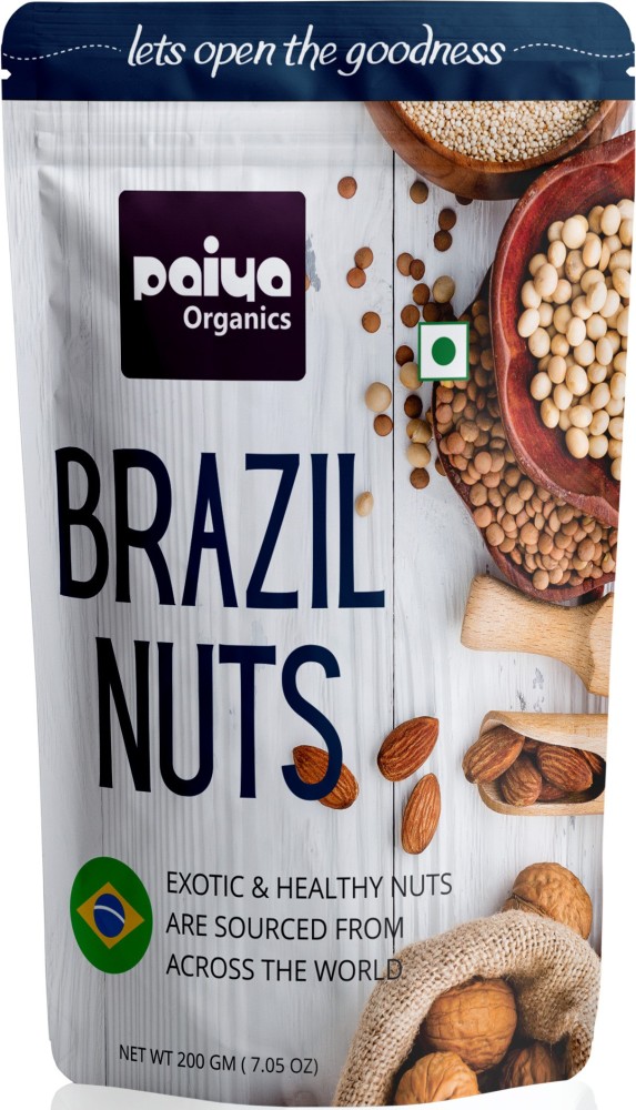 paiya organics Brazil Nuts Exotic & Healthy Nuts Brazil Nuts Price