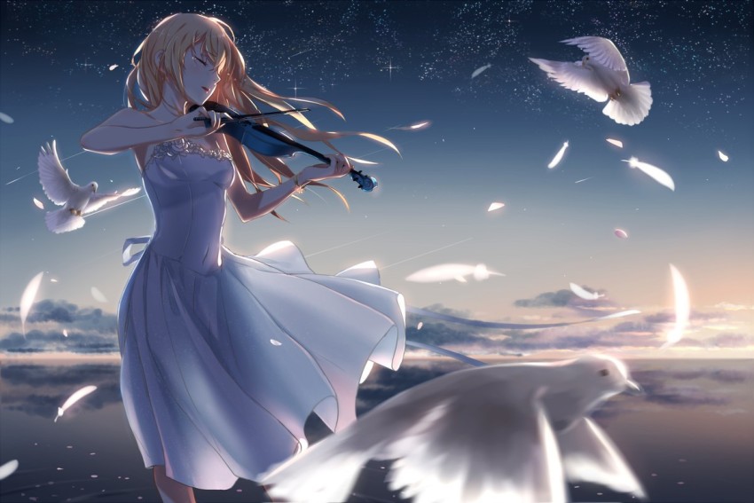 Shigatsu wa kimi no uso - Shigatsu wa kimi no uso fan art