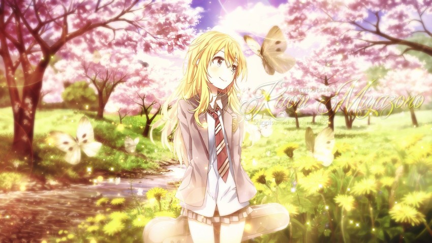 Shigatsu Wa Kimi No Uso Anime - Diamond Paintings 