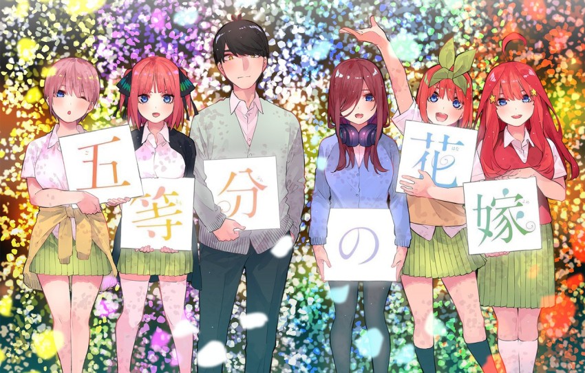 anime, Nakano Miku, 5-toubun no Hanayome, anime girls Phone HD Wallpaper
