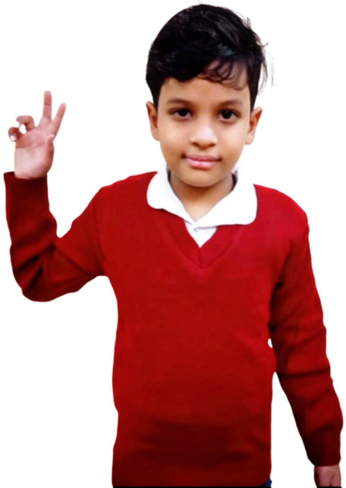 clothclub Solid V Neck Casual Boys Maroon Sweater Buy clothclub Solid V Neck Casual Boys Maroon Sweater Online at Best Prices in India Flipkart