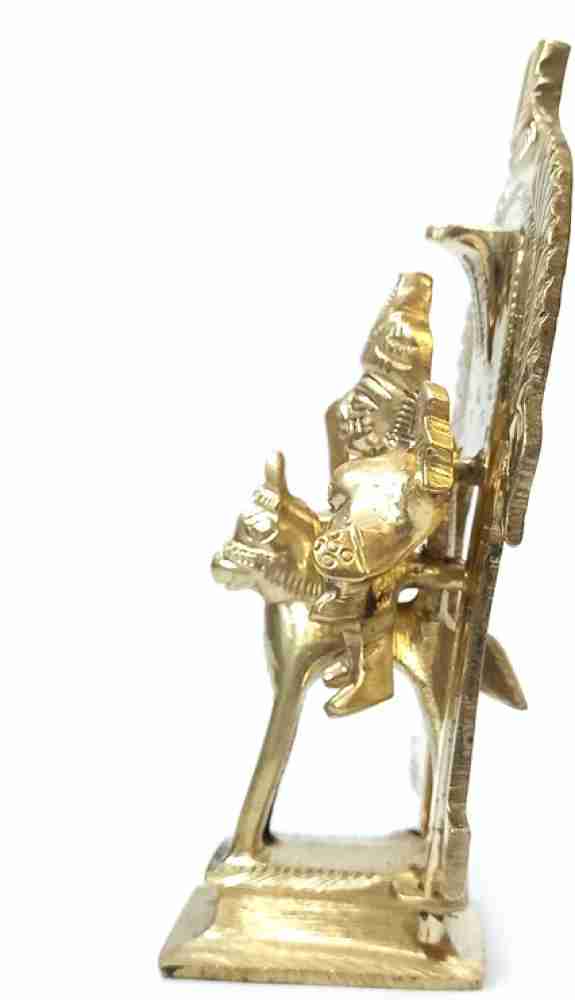 lugade's Brass Khandoba Murti Decorative Showpiece - 13.97 cm