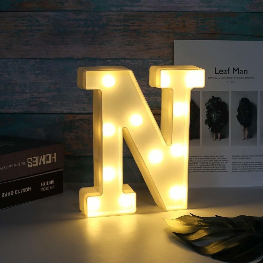 SATYAM KRAFT Marquee Alphabet Shaped Led Light for Home Decoration and —  satyamkraft