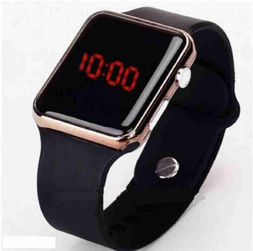 Digital watch online square