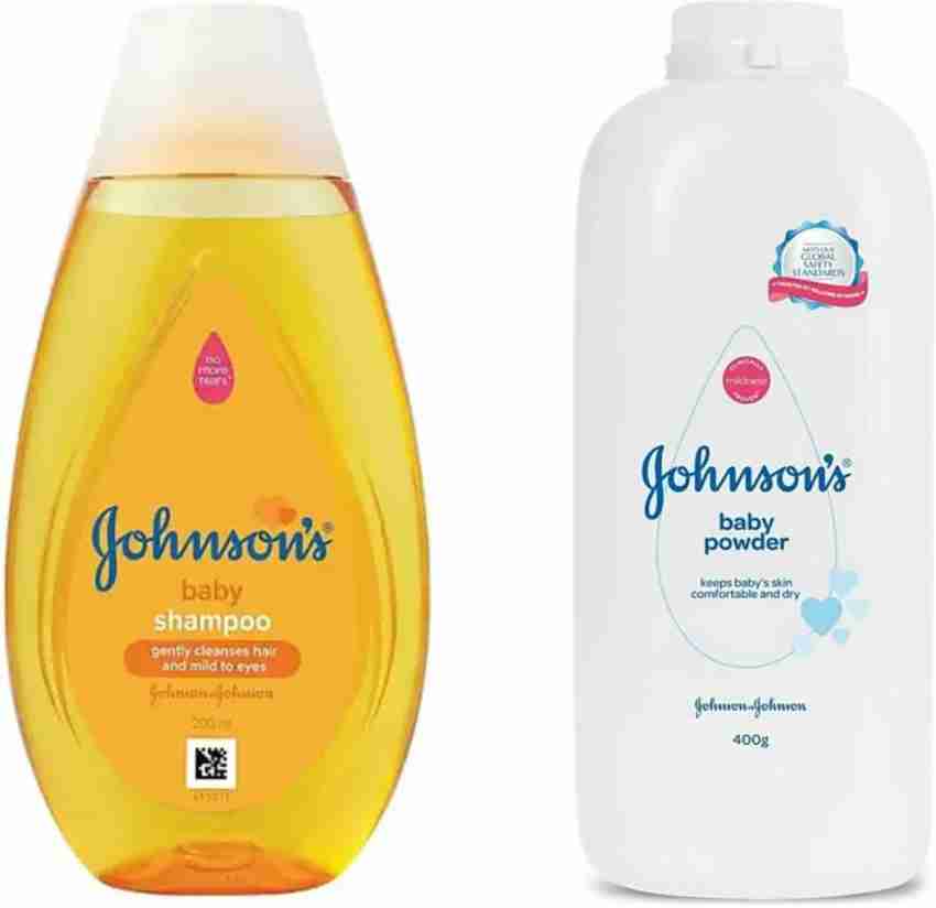 Johnson's baby powder sales yellow