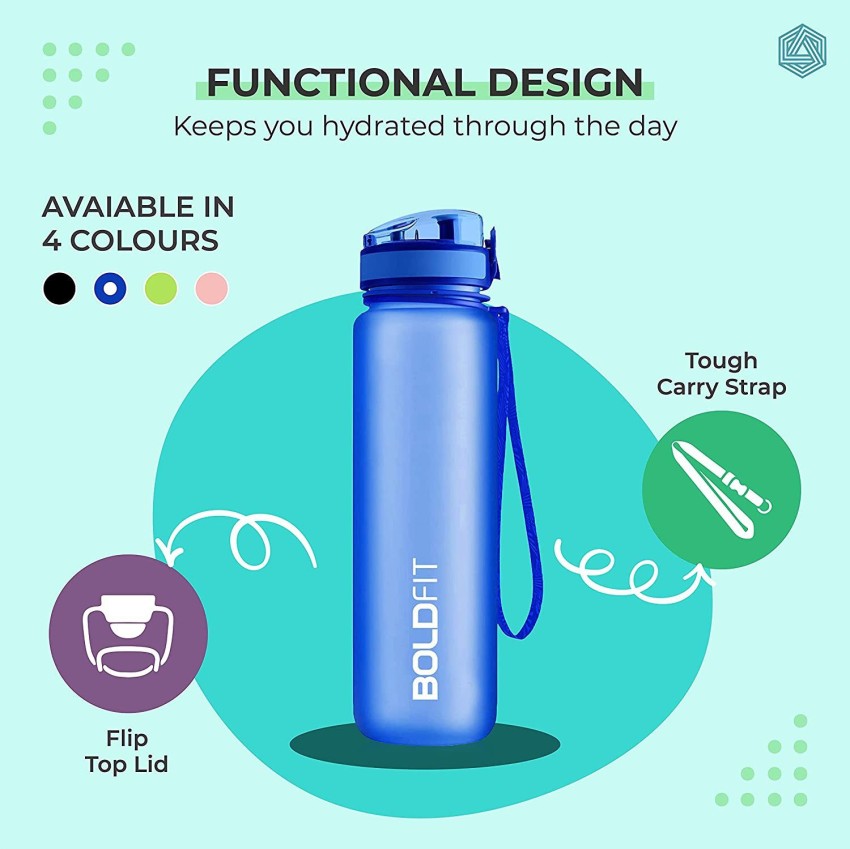 Buy Delzon 2.5 Litre Water Bottle, BPA Free Large Gym Water Bottle