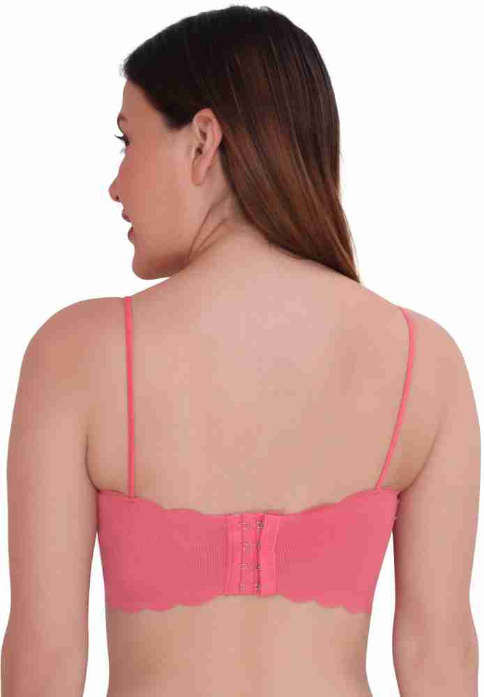 PLUMBURY Padded Seamless Tube Bra With Back Hook Women Bralette Lightly  Padded Bra - Buy PLUMBURY Padded Seamless Tube Bra With Back Hook Women  Bralette Lightly Padded Bra Online at Best Prices