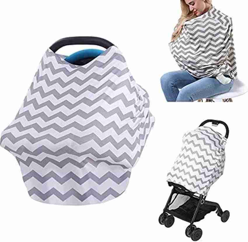 Nursing Cover for Breastfeeding, Momcozy Carseat Canopy Privacy  Breastfeeding Cover Nursing Poncho, Baby Car Seat Cover Ultra Soft Floral  Scarf, Stroller Cover for Baby and Mom : : Baby