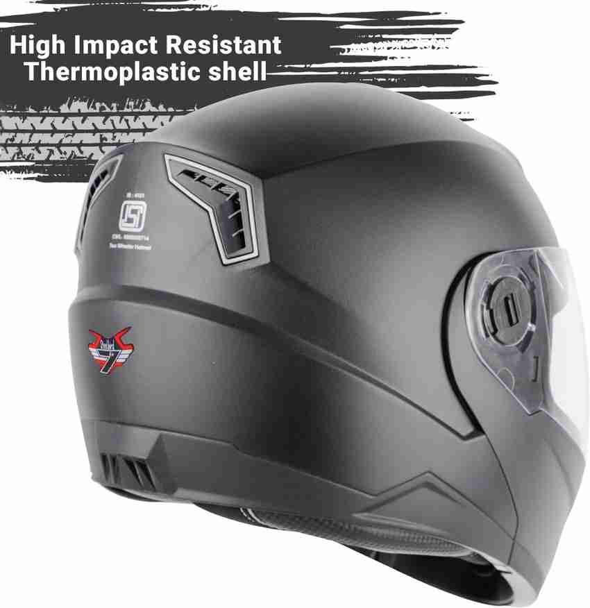 Steelbird SBA 7 7Wings ISI Certified Flip Up for Men and Women