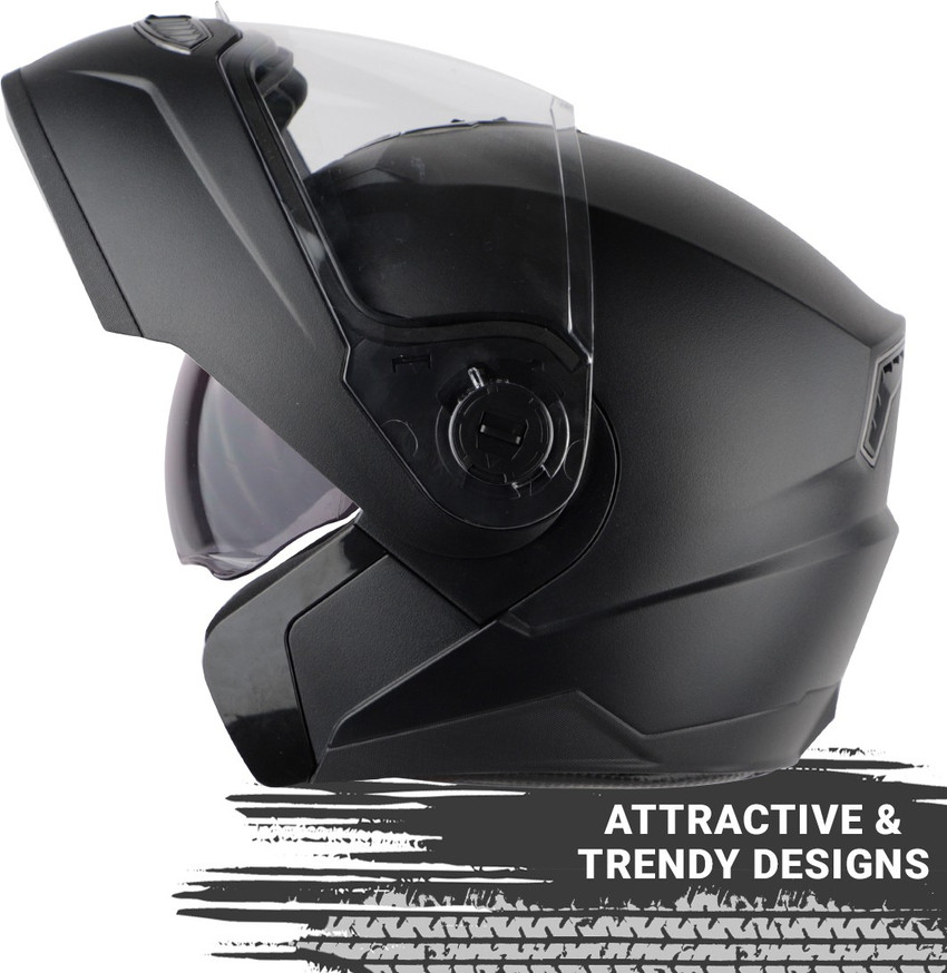 Steelbird SBA 7 7Wings ISI Certified Flip Up for Men and Women