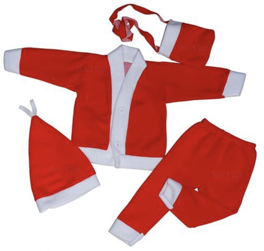 Santa claus dress deals for 6 month baby