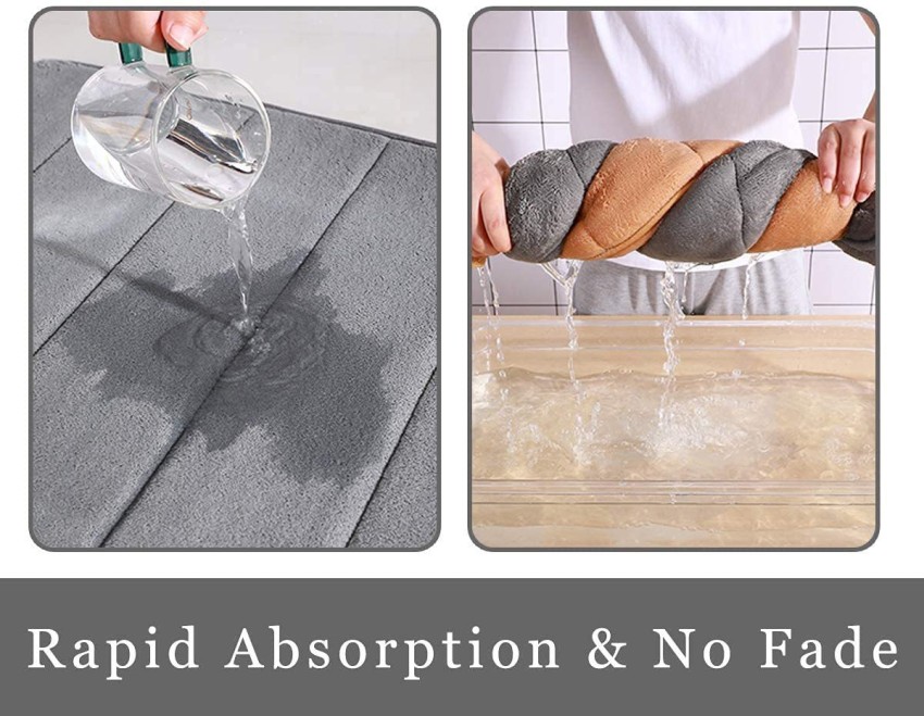 Buy KARTUNBOX Bathroom mats Water soak Door mat - Quick Drying