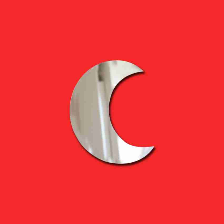 Moon store shaped mirror