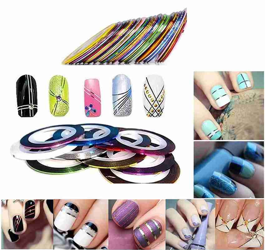 Buy Royalkart Nail Art Kit For Girls Set of 3 Nail Stamping Kit Online at  Best Prices in India - JioMart.