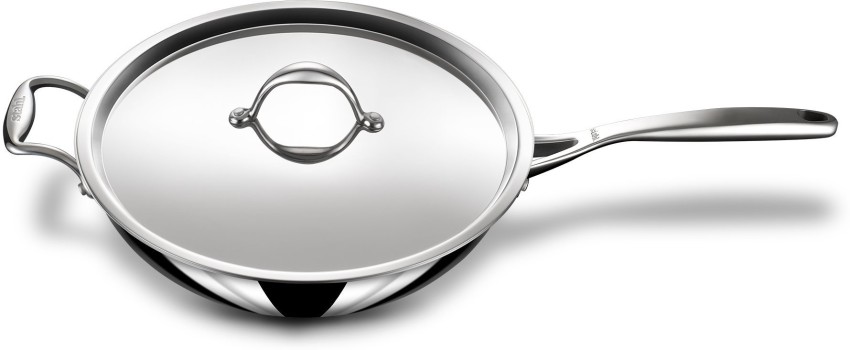Meyer Trivantage Nickel Free Stainless Steel Triply Cookware Frypan, Steel  Pan For Cooking, Fry Pan Tri Ply With Heavy Bottom, Small Frying Pan