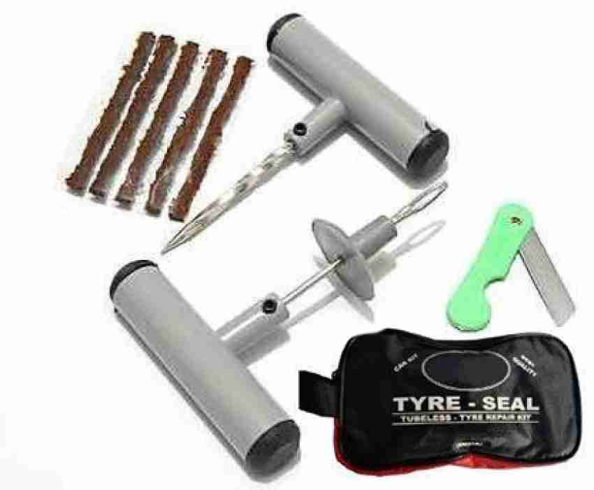 Tubeless Tire Puncture Repair Kit - GUN for Cars, Motorcycle,   Load  Screw Push - #Puncture fixed fully automatically (What did u think !!)  Fix Puncture in <1 min with #Tubeless #