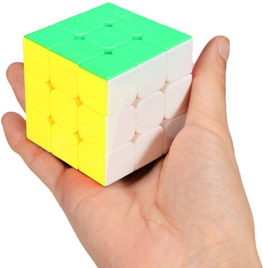 jYOKRi Hot Selling 3x3x3 High Speed Three Layers Magic Cube Profissional  Competition Speed Rubiks Cube Non Stickers Puzzle Magic Cube Cool Toy Boy  Anti-Pop Structure and Durable Puzzle Toys for All Age