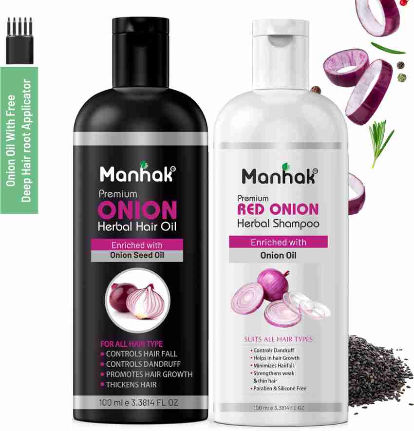 Onion herbal sales hair oil
