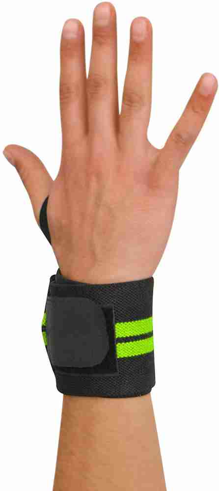 Buy JMO27Deals Cotton Wrist Strap For Gym Weight Lifting Wrist Support  (Black) Online at Best Prices in India - JioMart.