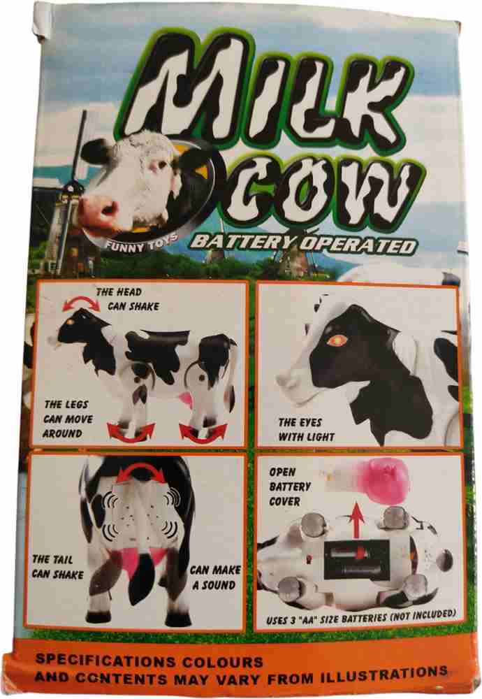 Battery operated 2024 milk cow toy