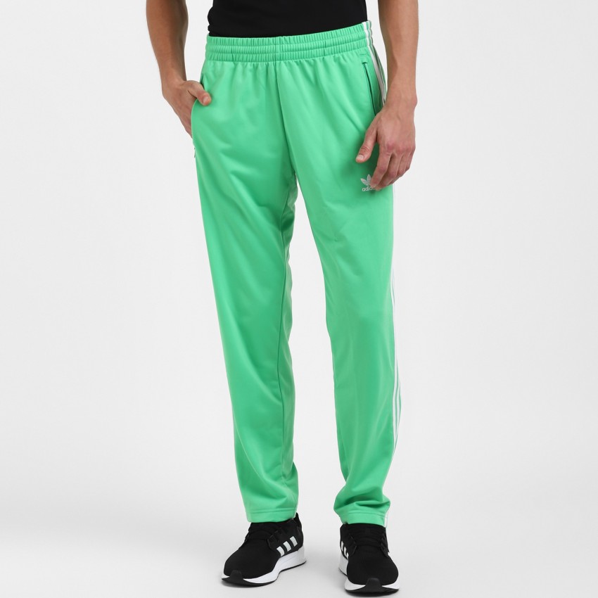 adidas Originals Men's Firebird Track Pants, Semi Screaming Green,  Medium/30