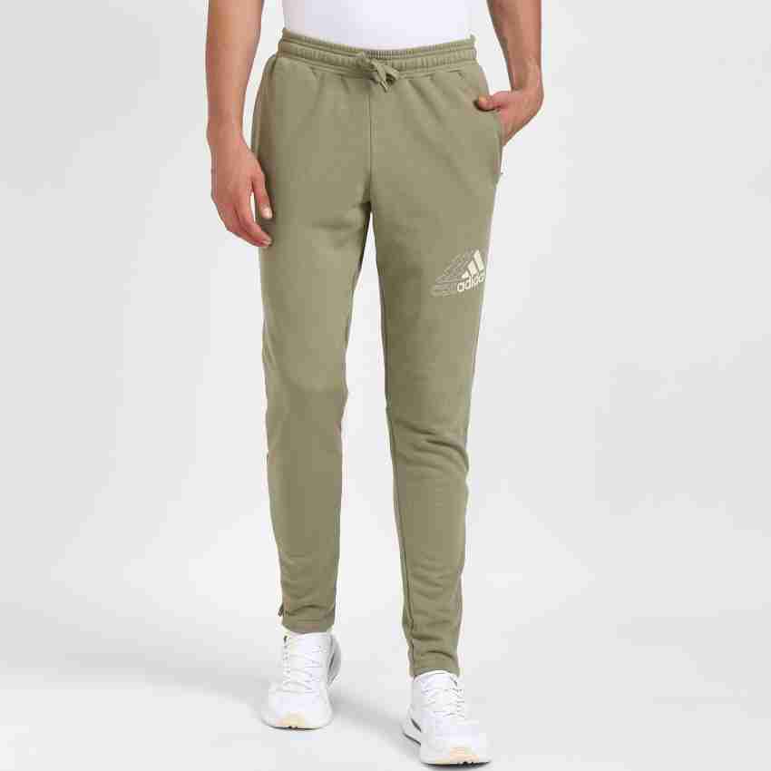 Olive green sales adidas pants men