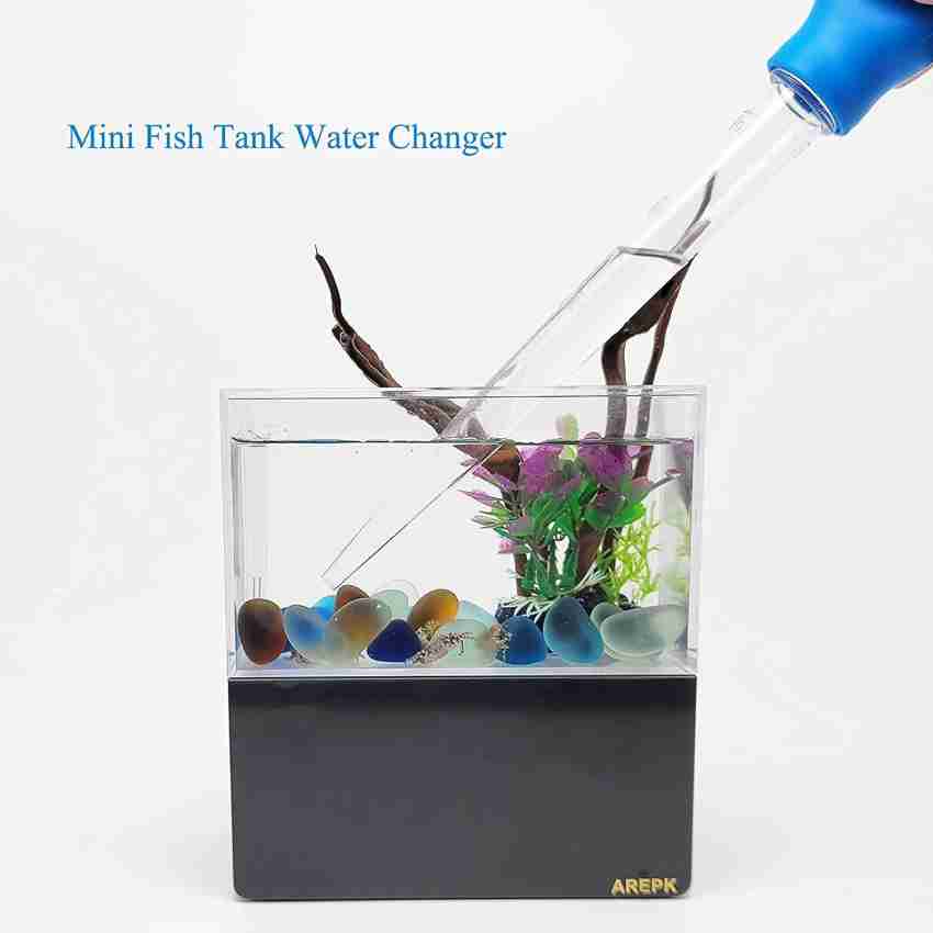 Water Area Aquarium Fish Tank Siphon Gravel Cleaner Syphon Manual